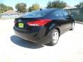 2012 Black Noir Pearl Hyundai Elantra GLS  photo #3