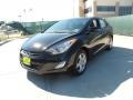 2012 Black Noir Pearl Hyundai Elantra GLS  photo #7