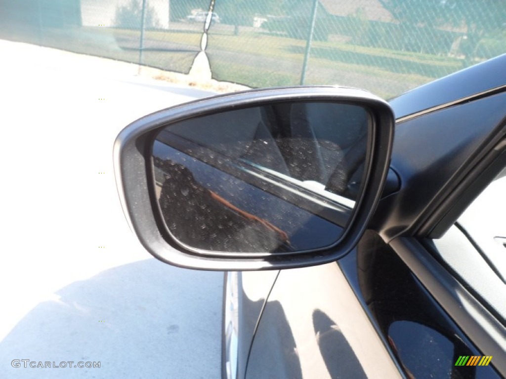 2012 Elantra GLS - Black Noir Pearl / Gray photo #13