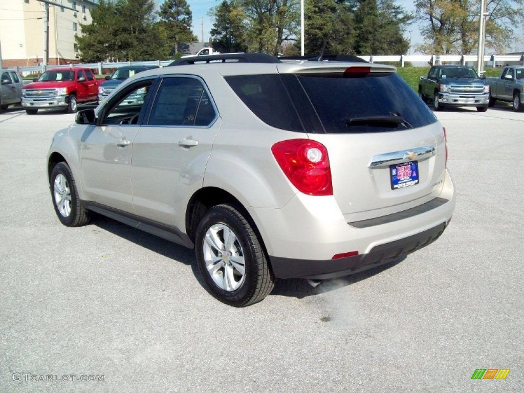 2012 Equinox LS - Gold Mist Metallic / Jet Black photo #2