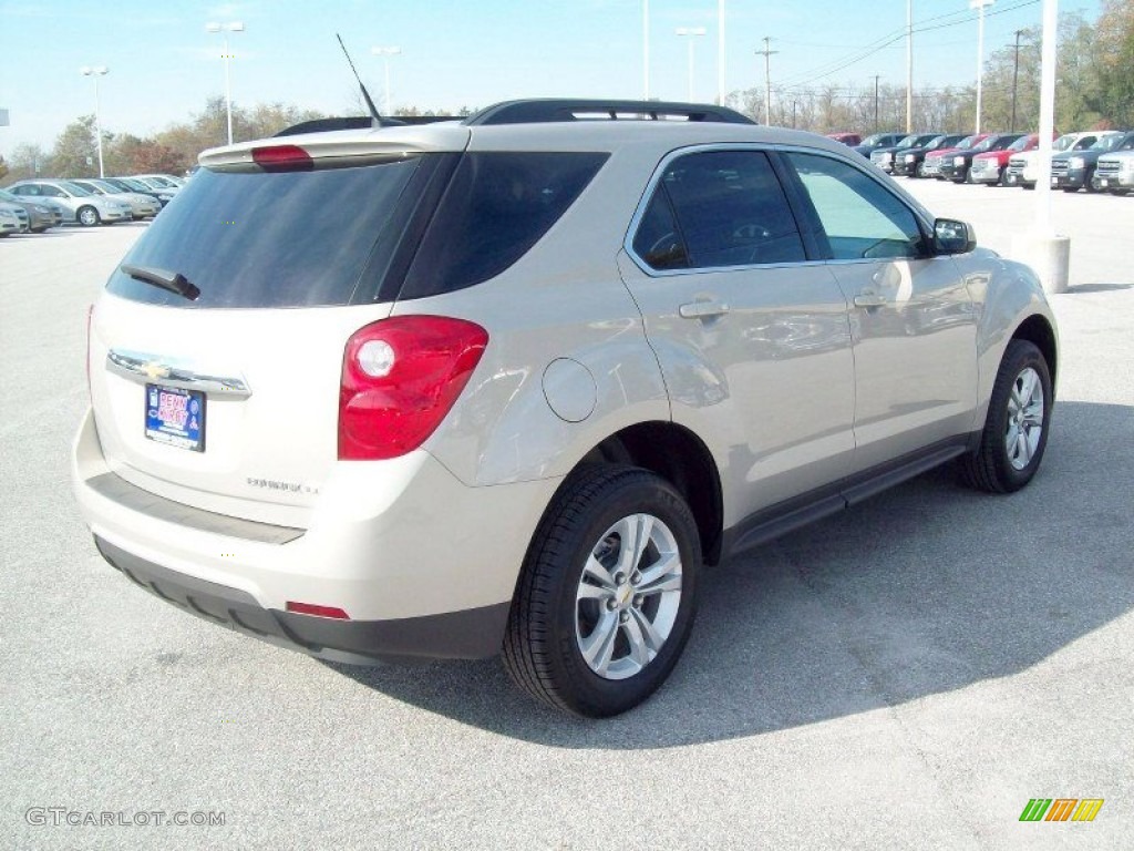2012 Equinox LS - Gold Mist Metallic / Jet Black photo #12