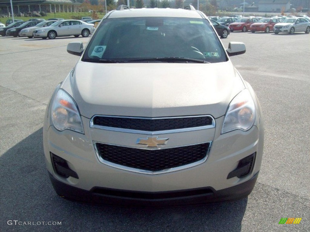 2012 Equinox LS - Gold Mist Metallic / Jet Black photo #14