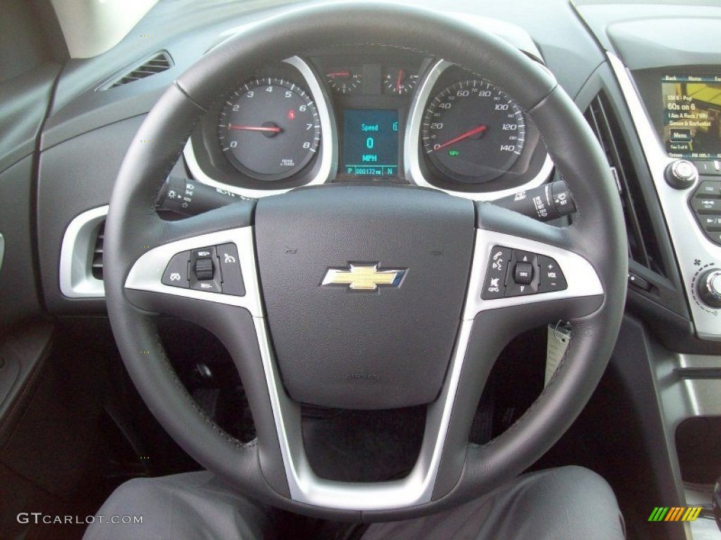 2012 Equinox LS - Gold Mist Metallic / Jet Black photo #24