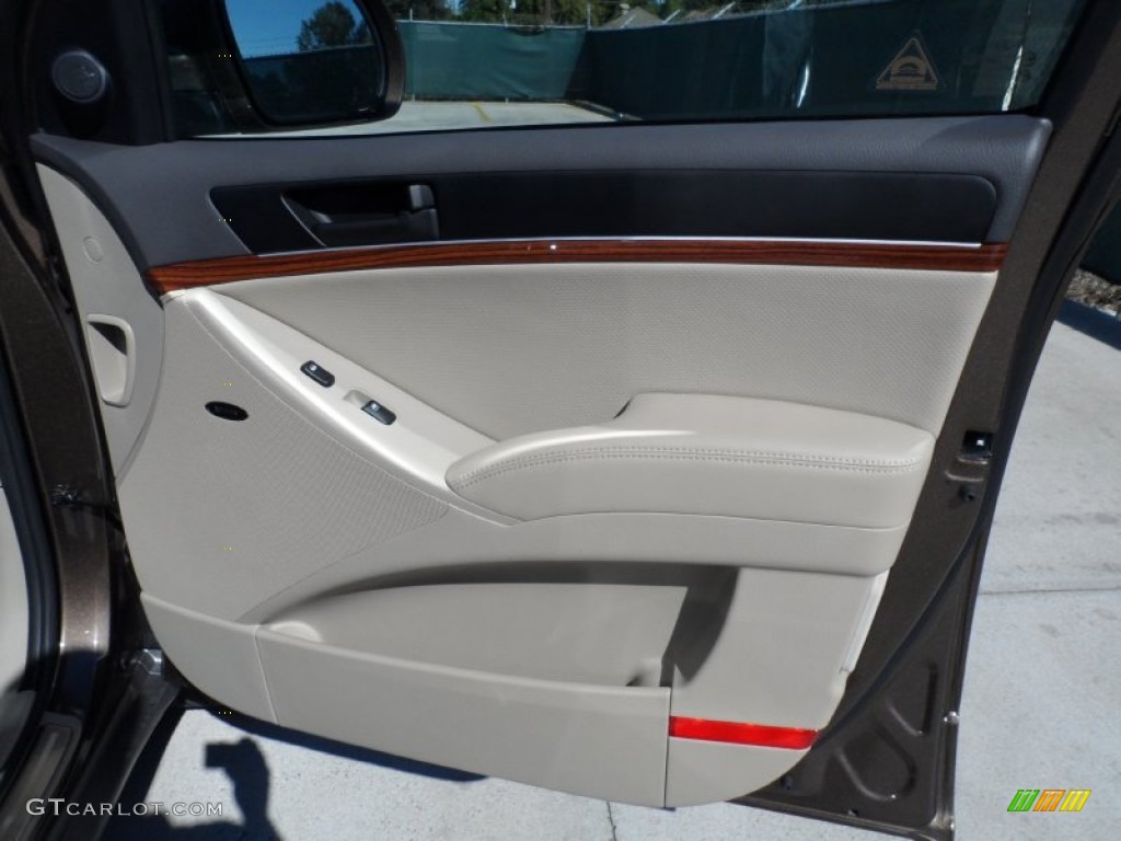 2012 Hyundai Veracruz Limited Beige Door Panel Photo #56079062