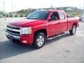 2011 Victory Red Chevrolet Silverado 1500 LT Extended Cab 4x4  photo #11