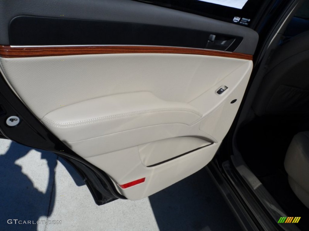 2012 Hyundai Veracruz Limited Beige Door Panel Photo #56079332