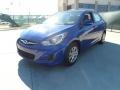 2012 Marathon Blue Hyundai Accent GLS 4 Door  photo #7