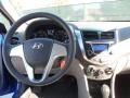 2012 Marathon Blue Hyundai Accent GLS 4 Door  photo #25