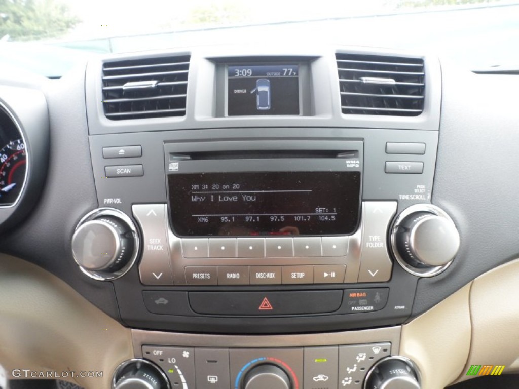 2012 Highlander V6 - Sandy Beach Metallic / Sand Beige photo #30