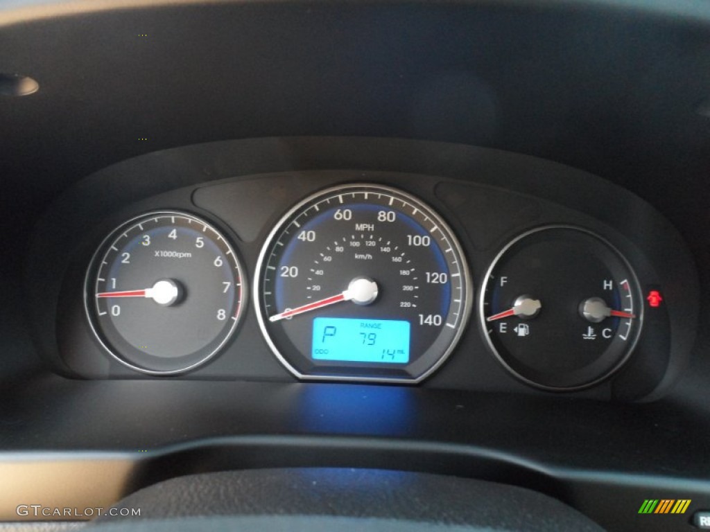 2012 Hyundai Santa Fe Limited V6 Gauges Photo #56081861