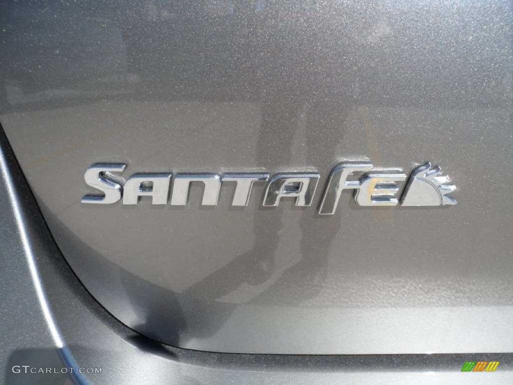 2012 Santa Fe SE V6 - Mineral Gray / Gray photo #15