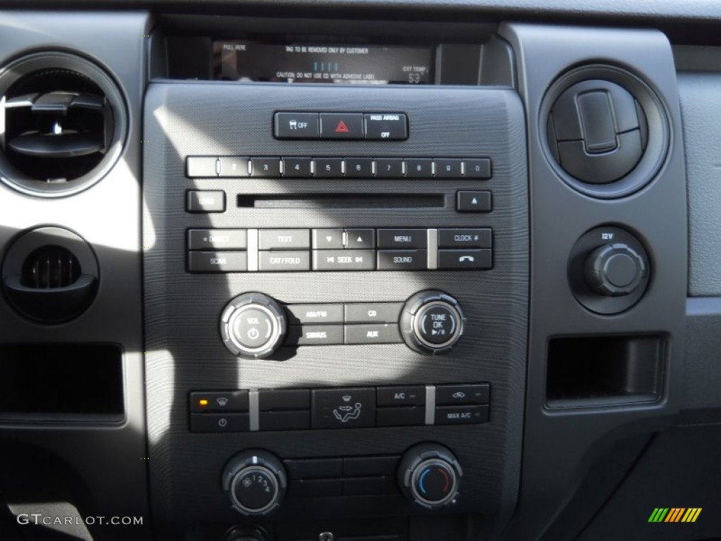 2011 F150 XL SuperCab 4x4 - Ingot Silver Metallic / Steel Gray photo #15