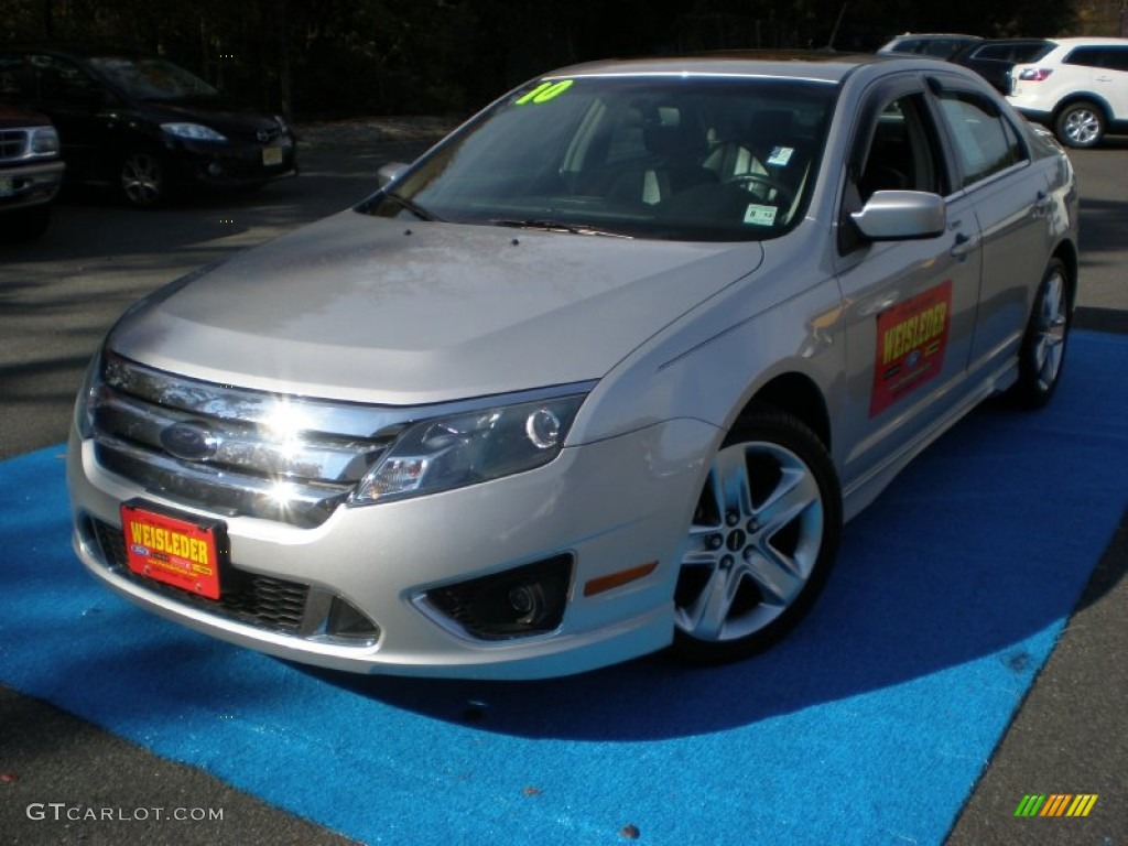 2010 Fusion Sport - Brilliant Silver Metallic / Charcoal Black/Sport Black photo #1