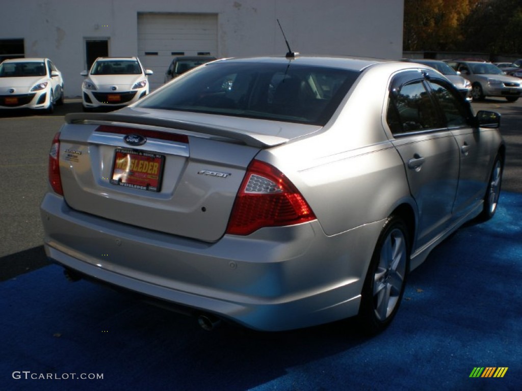 2010 Fusion Sport - Brilliant Silver Metallic / Charcoal Black/Sport Black photo #6