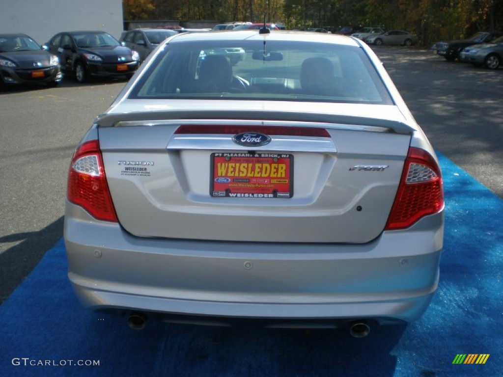 2010 Fusion Sport - Brilliant Silver Metallic / Charcoal Black/Sport Black photo #7