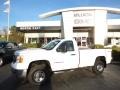 Summit White 2008 GMC Sierra 2500HD Regular Cab 4x4