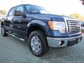 2010 Dark Blue Pearl Metallic Ford F150 XLT SuperCrew 4x4  photo #7