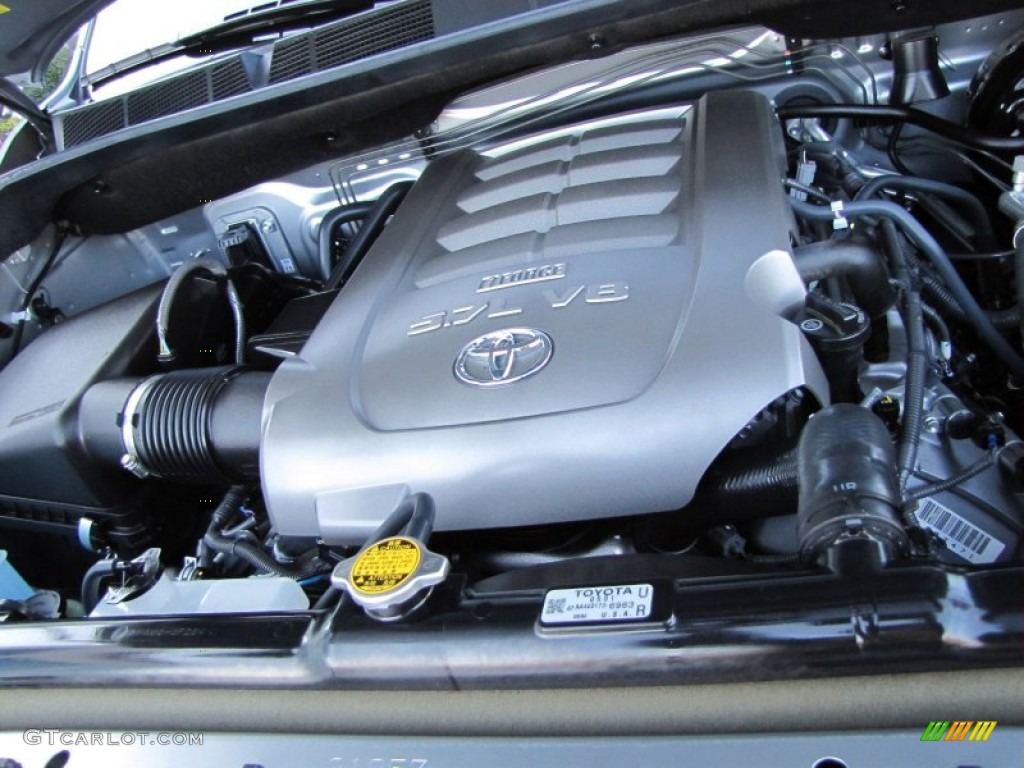 2010 Toyota Tundra Limited Double Cab 4x4 5.7 Liter i-Force Flex-Fuel DOHC 32-Valve Dual VVT-i V8 Engine Photo #56083982