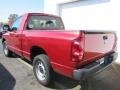 2008 Inferno Red Crystal Pearl Dodge Ram 1500 ST Regular Cab  photo #2