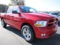 2012 Flame Red Dodge Ram 1500 Express Quad Cab  photo #4