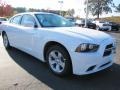 2012 Bright White Dodge Charger SXT  photo #5