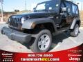 2012 Black Jeep Wrangler Sport 4x4  photo #1