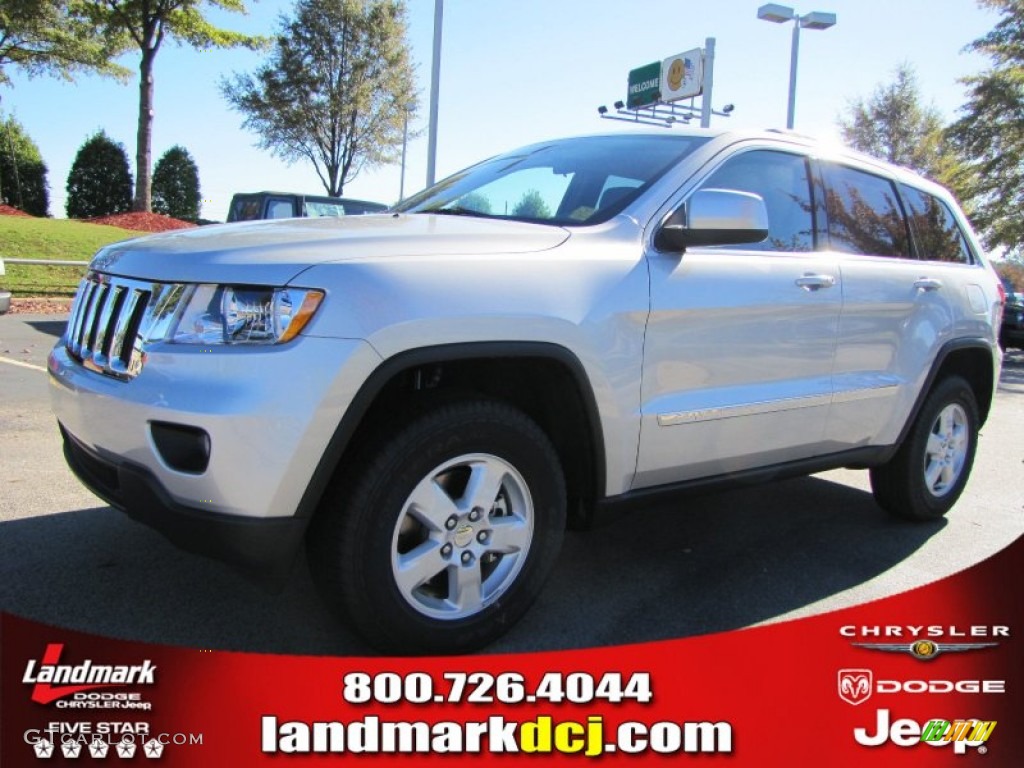 2011 Grand Cherokee Laredo - Bright Silver Metallic / Black photo #1