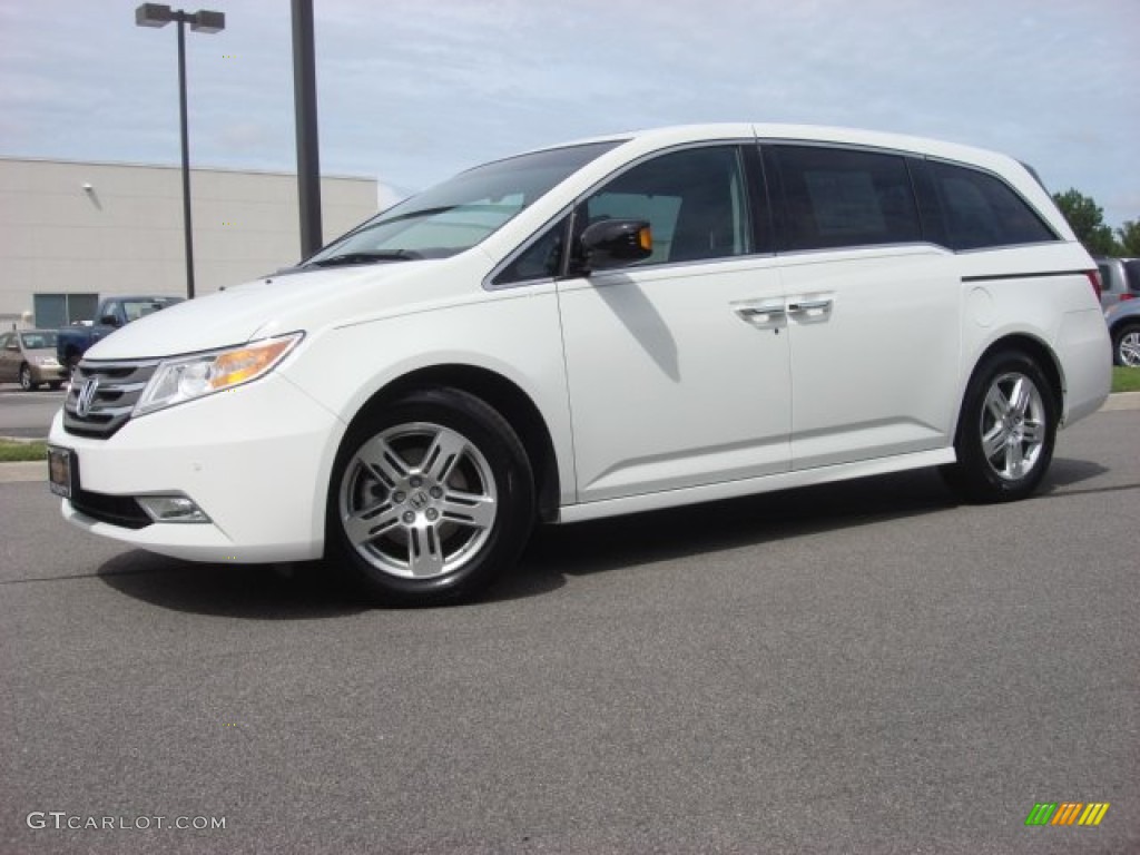 Taffeta White 2011 Honda Odyssey Touring Elite Exterior Photo #56085320