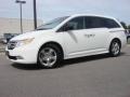 Taffeta White 2011 Honda Odyssey Touring Elite Exterior