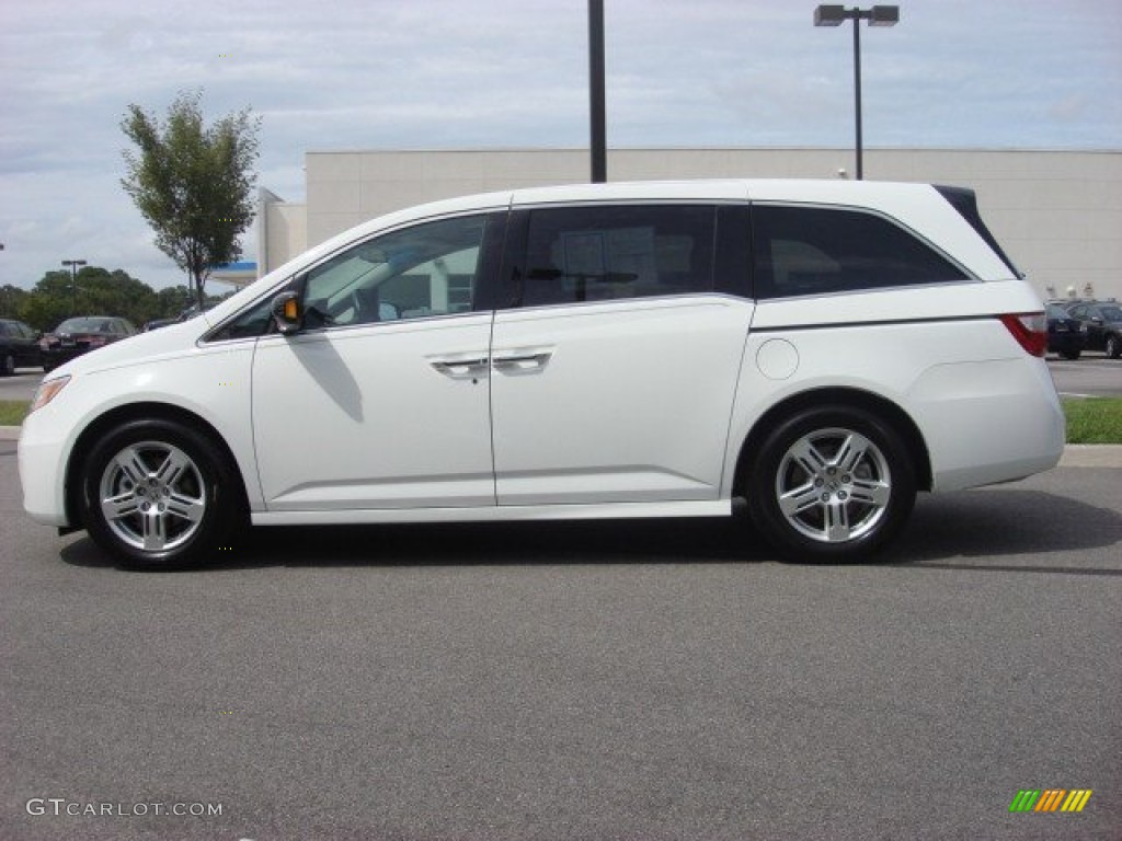 Taffeta White 2011 Honda Odyssey Touring Elite Exterior Photo #56085323