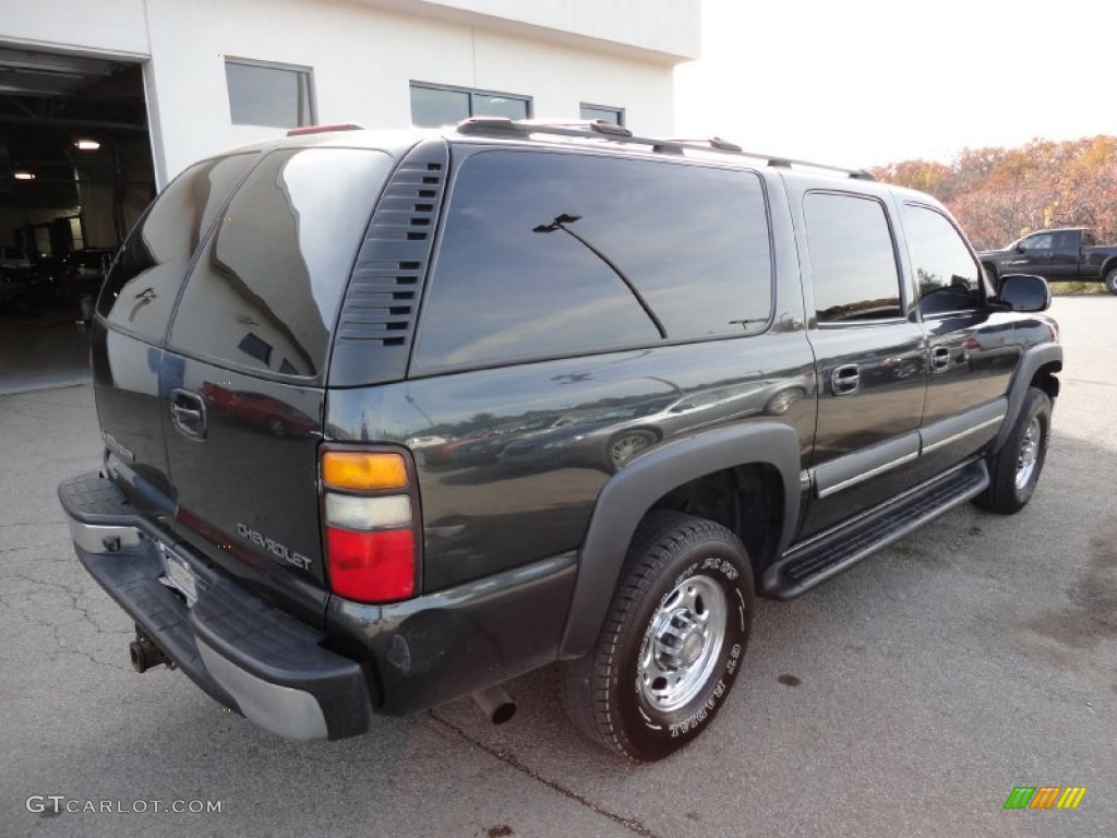 2004 Suburban 1500 LT 4x4 - Dark Gray Metallic / Tan/Neutral photo #8