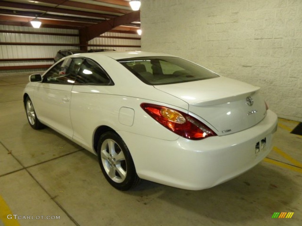 2006 Solara SLE V6 Coupe - Arctic Frost Pearl / Charcoal photo #2