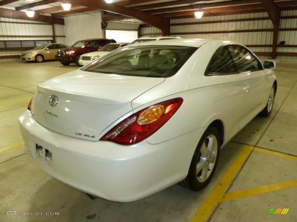 2006 Solara SLE V6 Coupe - Arctic Frost Pearl / Charcoal photo #4