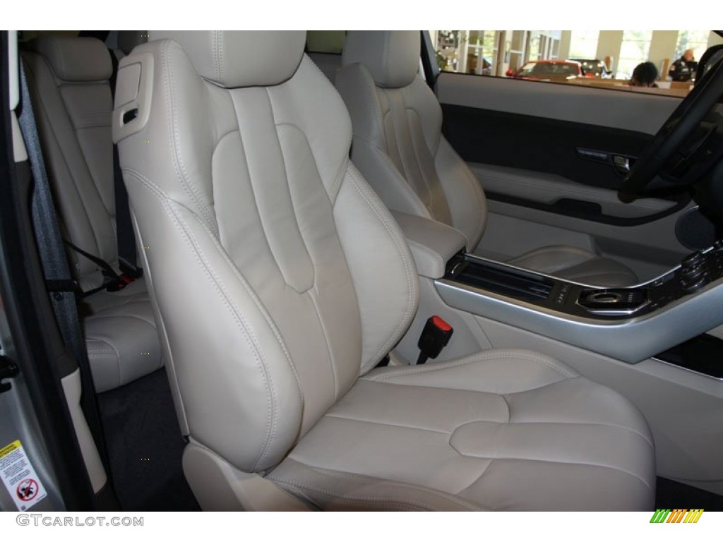 Almond/Espresso Interior 2012 Land Rover Range Rover Evoque Coupe Pure Photo #56087926