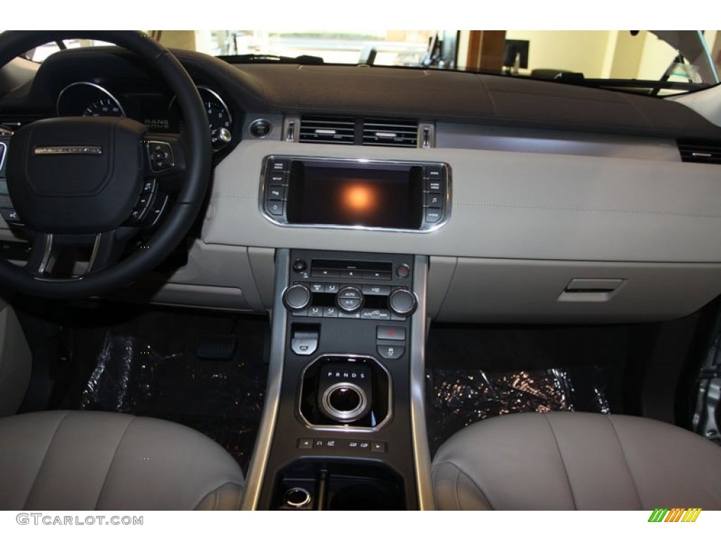 2012 Land Rover Range Rover Evoque Coupe Pure Almond/Espresso Dashboard Photo #56087944