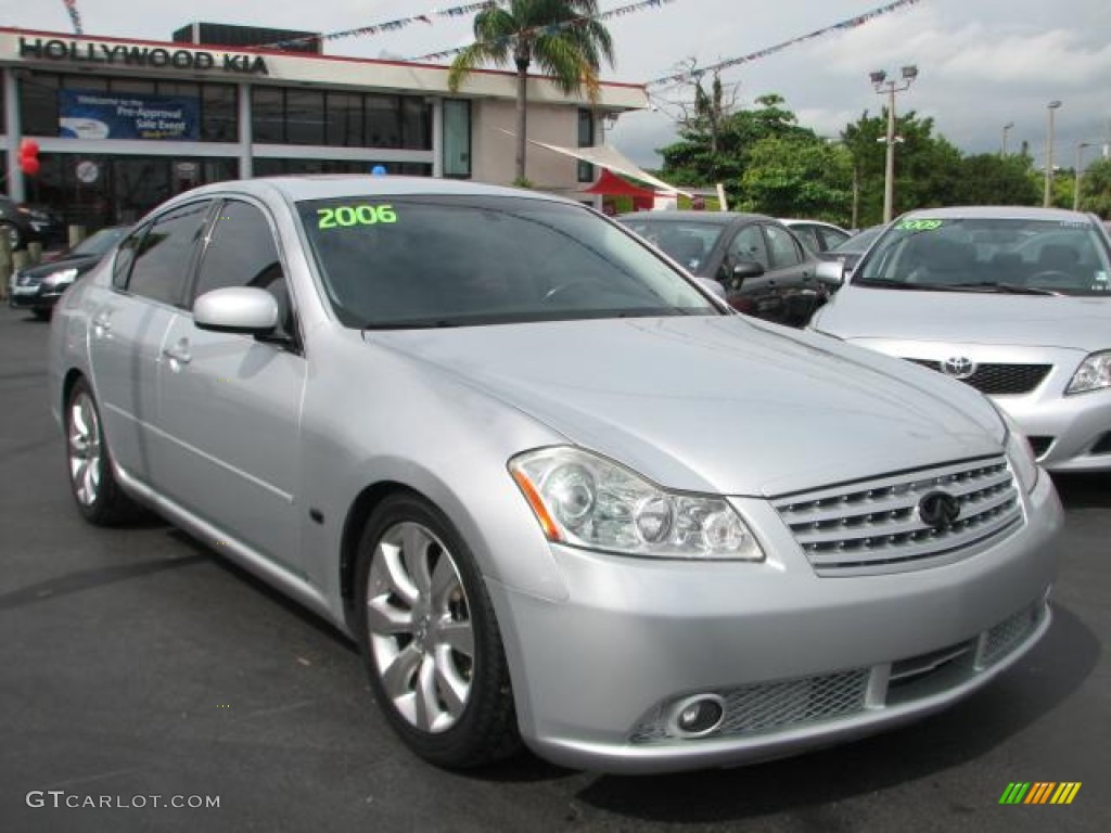 2006 M 35 Sedan - Liquid Platinum Metallic / Graphite photo #1