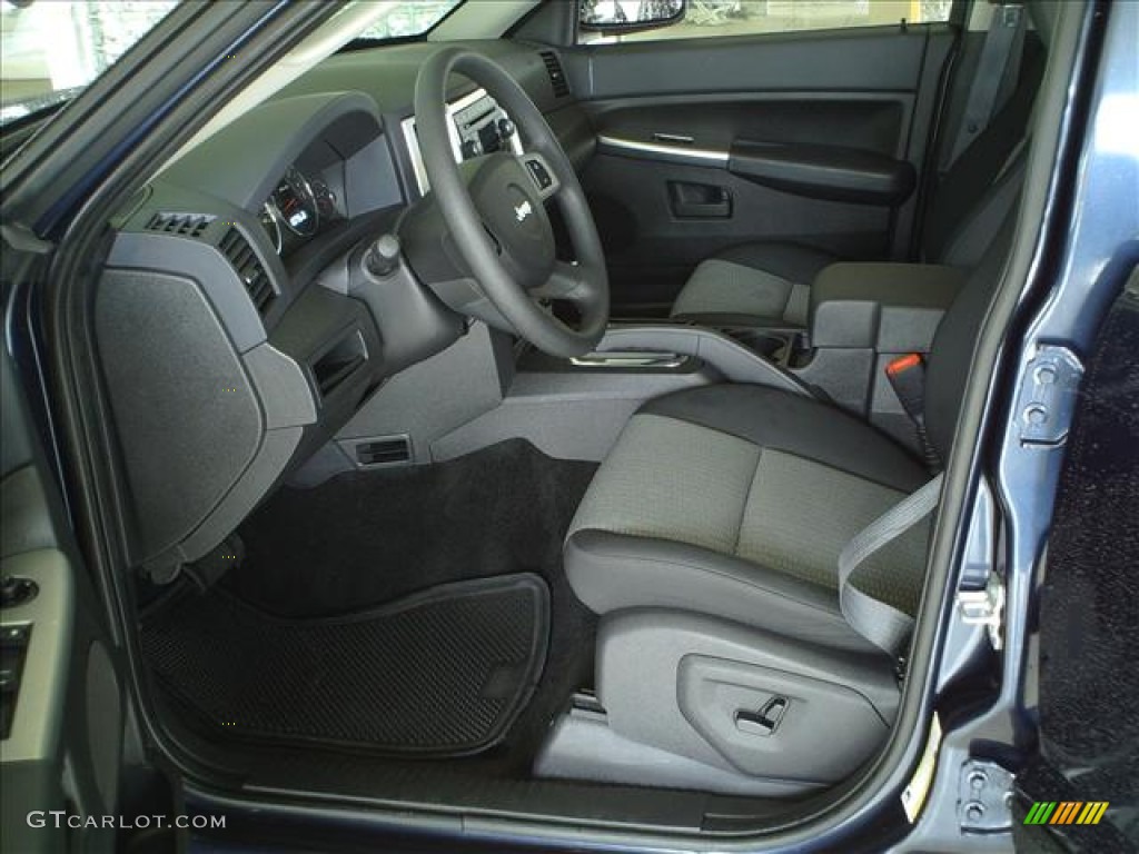 2008 Grand Cherokee Laredo 4x4 - Modern Blue Pearl / Dark Slate Gray/Light Graystone photo #6