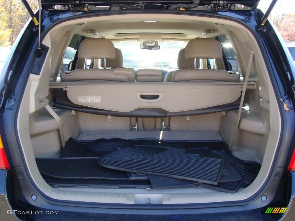 2009 Highlander Limited 4WD - Black / Sand Beige photo #10