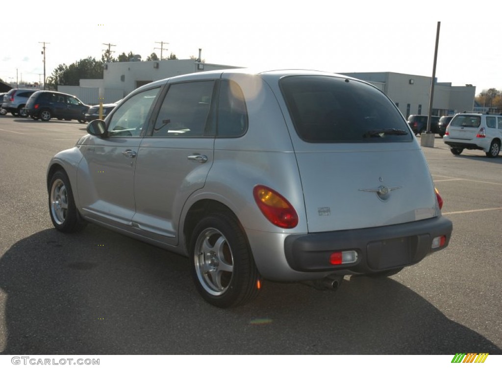2002 PT Cruiser Limited - Bright Silver Metallic / Taupe photo #6