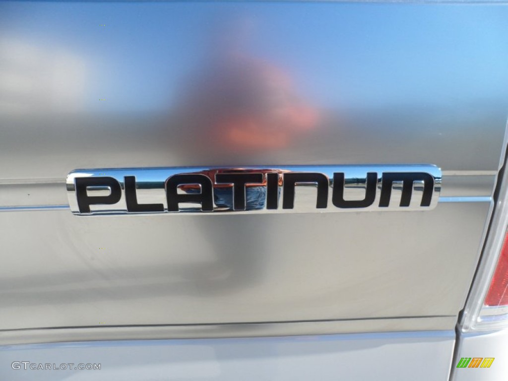 2010 F150 Platinum SuperCrew 4x4 - White Platinum Metallic Tri Coat / Medium Stone Leather/Sienna Brown photo #22