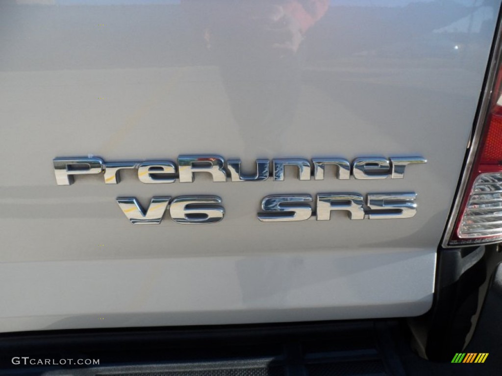 2009 Tacoma V6 PreRunner Double Cab - Silver Streak Mica / Graphite Gray photo #17