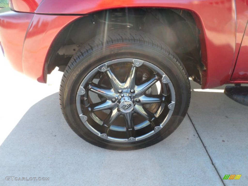 2007 Tacoma V6 PreRunner TRD Sport Access Cab - Impulse Red Pearl / Graphite Gray photo #12