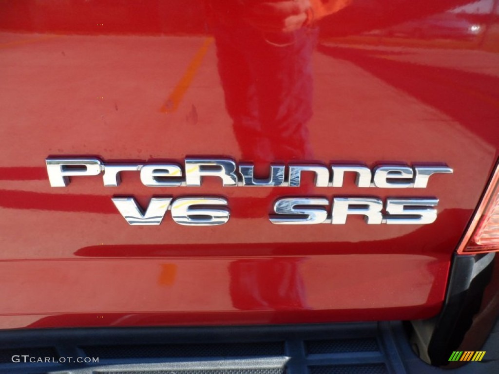 2007 Tacoma V6 PreRunner TRD Sport Access Cab - Impulse Red Pearl / Graphite Gray photo #19