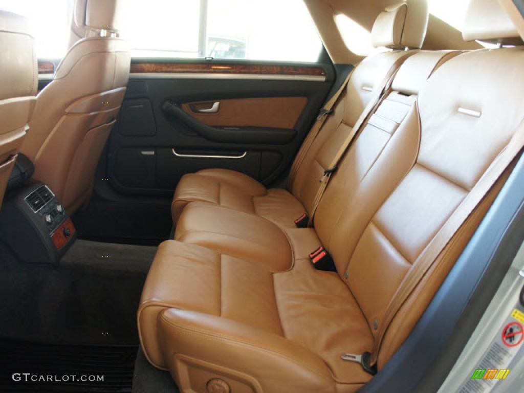 Amaretto Interior 2008 Audi A8 L 4.2 quattro Photo #56091013