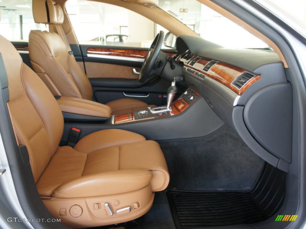 Amaretto Interior 2008 Audi A8 L 4.2 quattro Photo #56091091