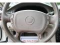 2002 Cadillac Seville Neutral Shale Interior Steering Wheel Photo