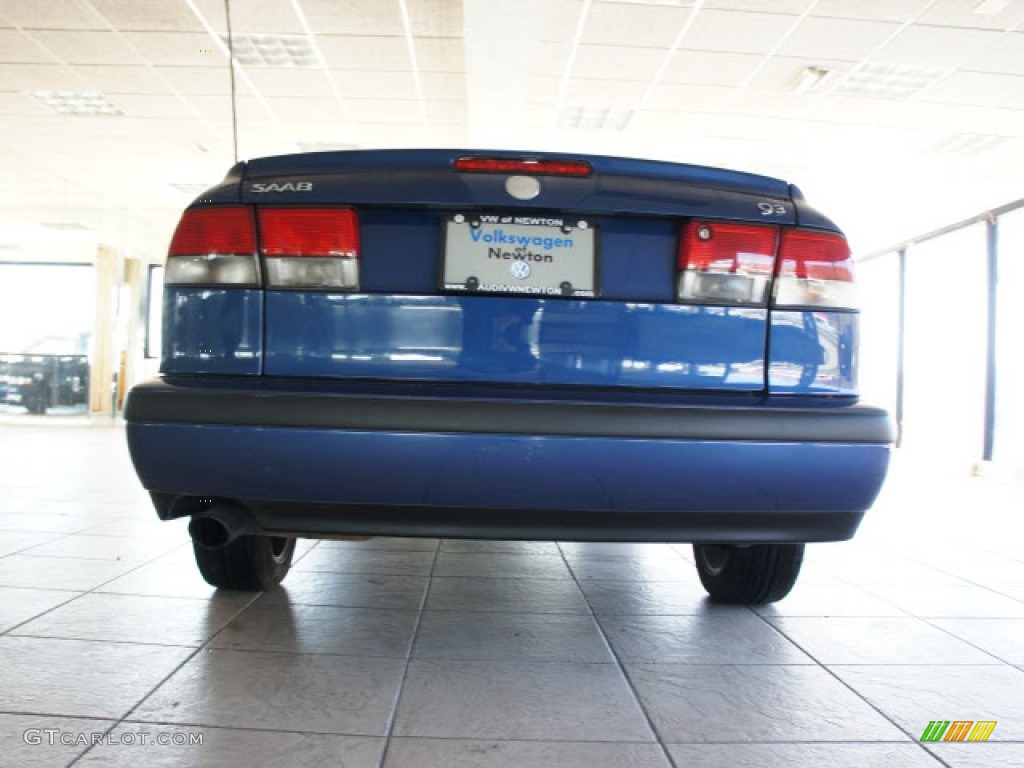 1999 9-3 SE Convertible - Cosmic Blue Metallic / Medium Gray photo #15