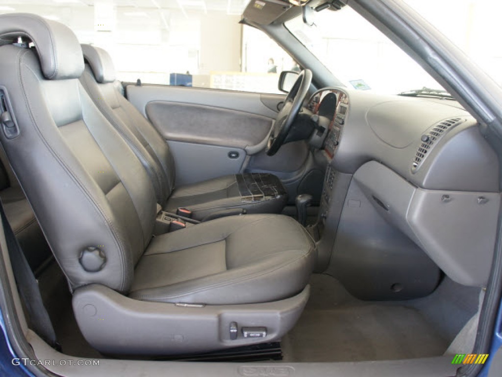 Medium Gray Interior 1999 Saab 9-3 SE Convertible Photo #56091671