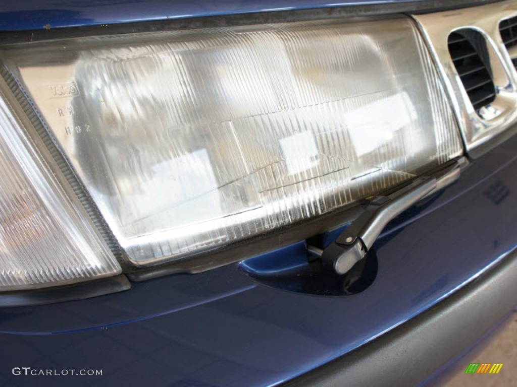 1999 9-3 SE Convertible - Cosmic Blue Metallic / Medium Gray photo #23
