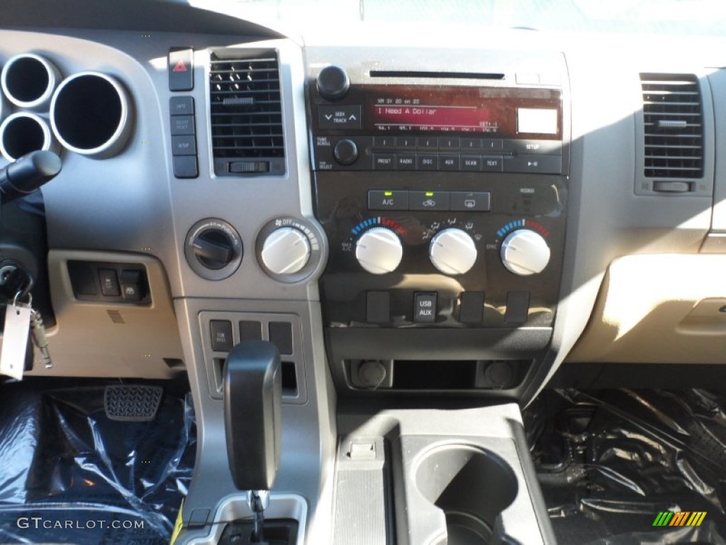 2012 Tundra SR5 TRD CrewMax 4x4 - Pyrite Mica / Sand Beige photo #30